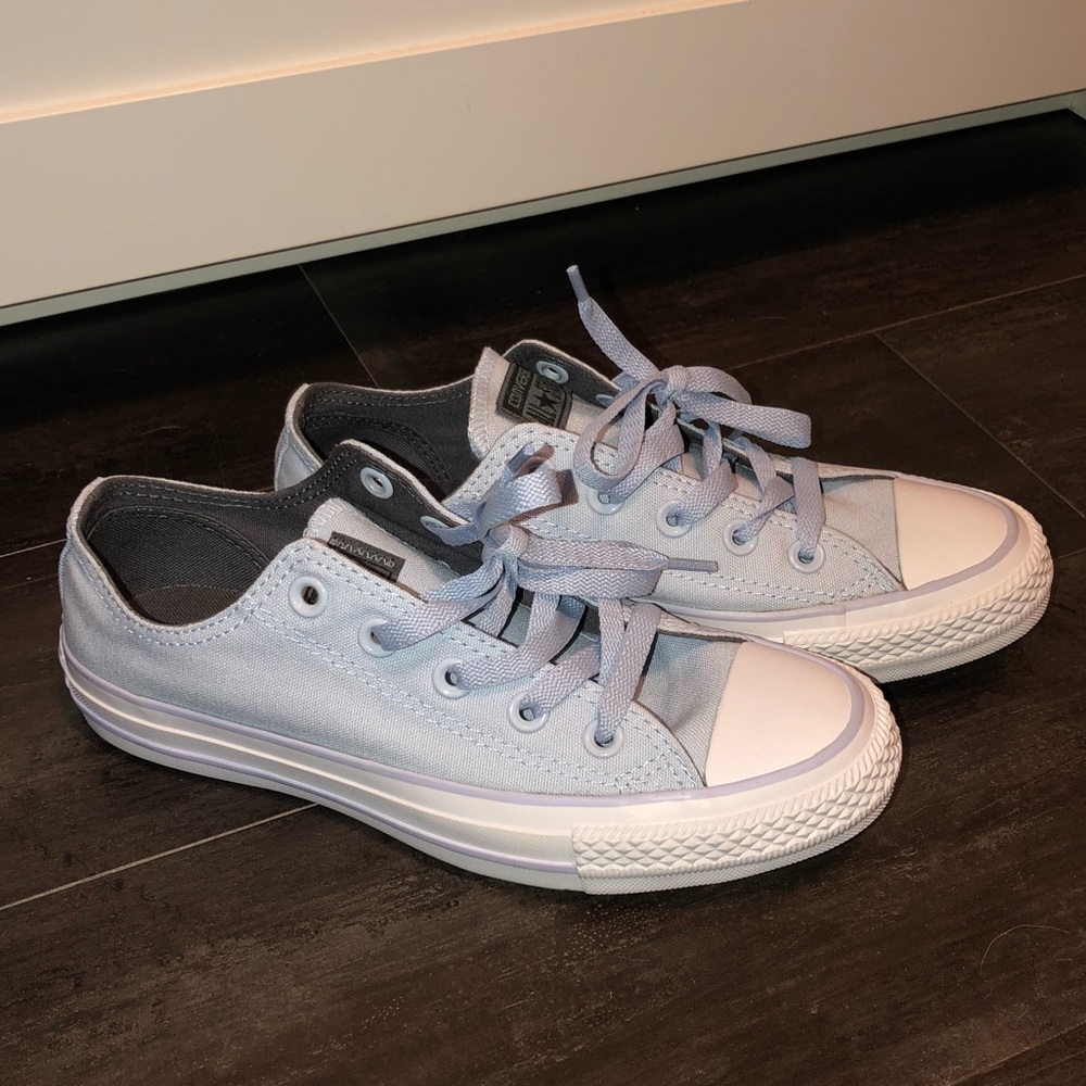 Light blue converse